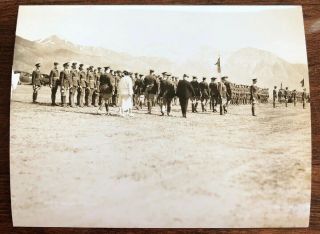 Underwood Antique Photo Military Inspection University Of Utah Salt Lake City