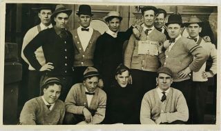 Antique Rppc Real Photo Postcard - Oregon State Bachelor Or Fraternity Party