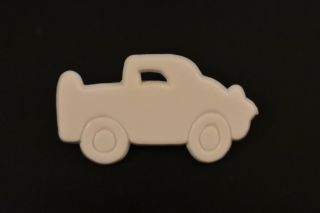 White The Cars Vintage Car Promo Pin Button 1 1/4 " Long Ocasek Orr