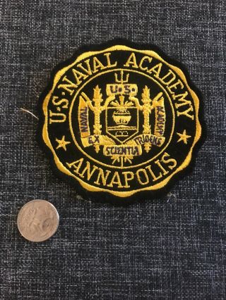 1940’s Era Us Naval Academy Annapolis Wool Patch