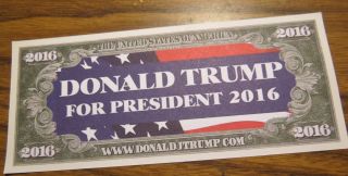 OF 10 GUN OWNERS FOR TRUMP MAGNET bumper sticker We The People ' 16 4