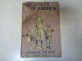 Boy Scouts Of America – Handbook For Boys 1916 Edition Antique Illustrated