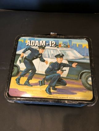 Vintage Adam - 12 Lunch Box No Thermos Aladdin Industries,  Usa Nashville Tn