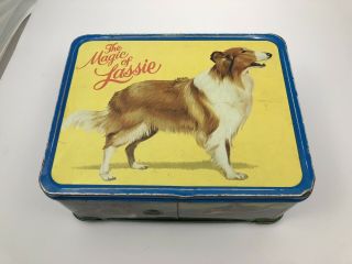 1978 Vintage The Magic Of Lassie Metal Lunch Box No Thermos