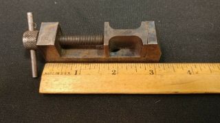 Rare Vintage L.  S.  Starrett Tools Co.  Small Jewelers Vice Not Numbered