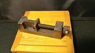RARE Vintage L.  S.  Starrett Tools Co.  Small Jewelers Vice not Numbered 3