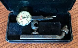 Antique L.  S.  Starrett Last Word 711 - C Precision Dial Indicator Machinist Gauge