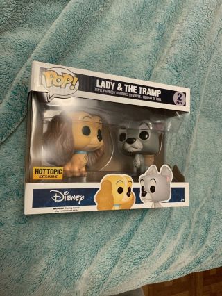 Funko Pop Disney 2 Pack Lady & The Tramp (hot Topic Exclusive)