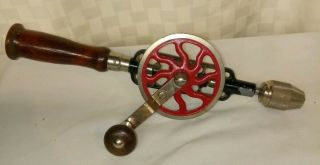 Vintage/antique Millers Falls No.  2 - B Hand Crank Drill Eggbeater