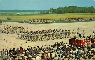 Keesler Air Force Base,  Biloxi,  Mississippi Troops Marching On Flight Line
