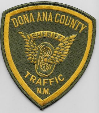 Dona Ana County Sheriff Motors Traffic State Mexico Nm Police