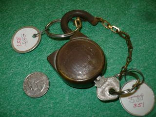 Tokheim Fort Wayne Indiana Brass & Iron Padlock With A Key