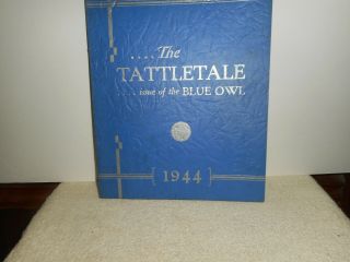 1944 Attleboro High School Yearbook The Tattletale Issue Of The Blue Owl