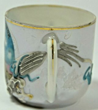 Pacific Ocean Park Santa Monica California Vintage Souvenir Mini Cup Mug Dragon 4