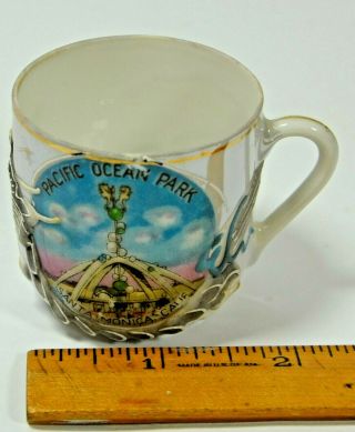 Pacific Ocean Park Santa Monica California Vintage Souvenir Mini Cup Mug Dragon 7