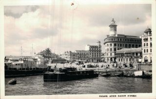 Singapore Telok Ayer Basin 1949 Real Photo 01.  72