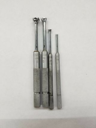 Mitutoyo 154 - 901 Small Hole Gage Set.  125 - 5 2
