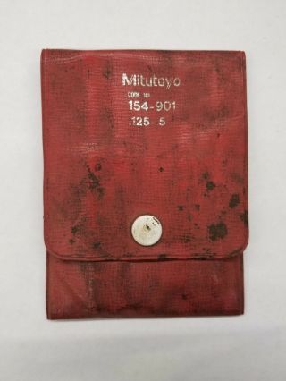 Mitutoyo 154 - 901 Small Hole Gage Set.  125 - 5 3