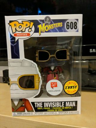 Funko Pop Walgreens Exclusive Chase Universal Monsters The Invisible Man