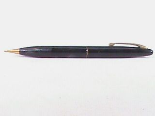 Vintage Shaeffer Black Mechanical Pencil With Gold Trim