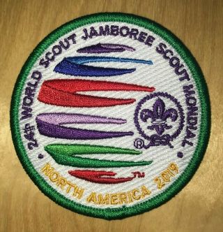 24th World Scout Jamboree 2019 On Site Trader Patch Summit Badge Bsa Usa Wsj