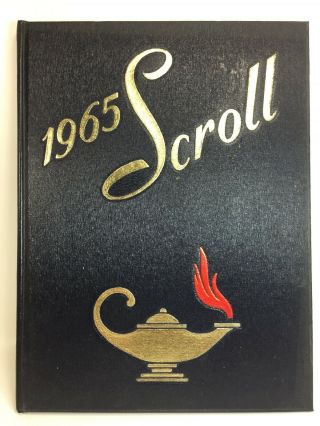District Of Columbia Teachers College Scroll Yearbook 1965 Washington D.  C.