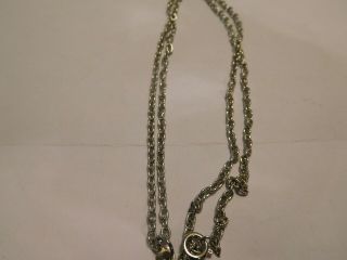vintage kennedy half dollar inholder for necklace 1974 silvertone w chain 3
