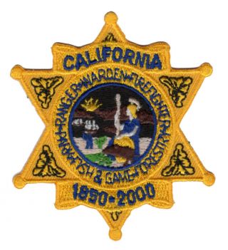 California Resources Agency - Parks,  Forestry And Fish & Game - Aniversary Patch