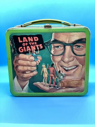 1968 Vintage Land Of The Giants Lunchbox - No Thermos