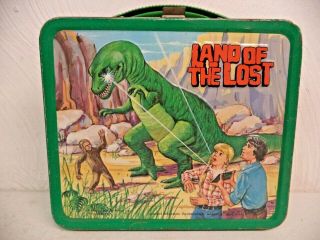 Vintage Land Of The Lost Metal Lunchbox No Thermos