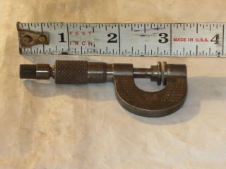 Brown & Sharpe No.  230 Miniature 3 " Long Machinist Micrometer