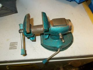 Vintage Rotating Double Jaw Vise Clamp Jeweler Watchmaker Gunsmith