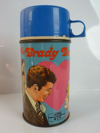 Rare Vintage The Brady Bunch Thermos 1970 For Lunchbox Collectable