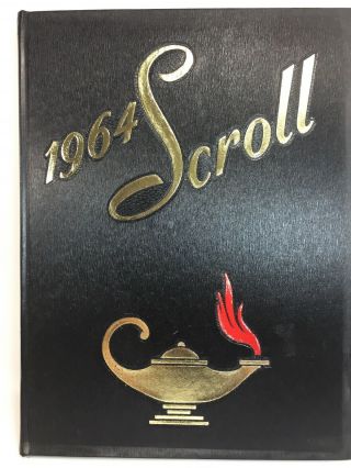 District Of Columbia Teachers College Scroll Yearbook 1964 Washington D.  C.