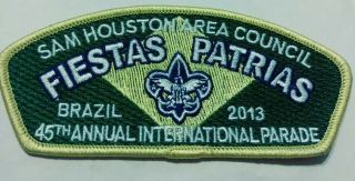 Sam Houston Area Council Csp Fiestas Patrias 2013
