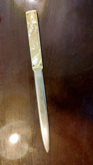 Hennessy Cognac Letter Opener Vintage 9 " Made In Italy