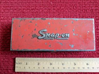 Vintage 6 " Snap - On Metal Tool Box