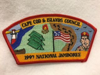 (js) Boy Scouts - 1997 National Jamboree Csp - Cape Cod & Islands Council