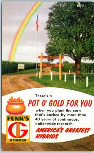 Vintage Advertising Postcard Funk 