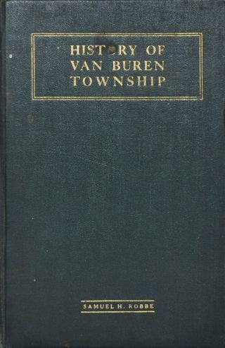 History Of Van Buren Township (wayne,  County Michigan) 1930