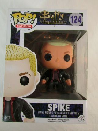 Funko Pop Buffy The Vampire Slayer Spike 124 Figure In The Box