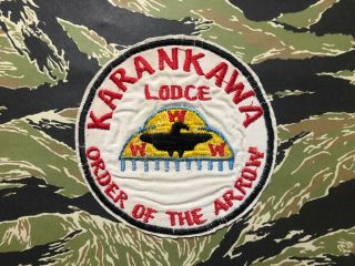 Patch,  Bsa,  Boy Scouts,  Karankawa Lodge 3,  Order Of Arrow,