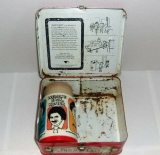 Vintage Welcome Back Kotter 1977 Metal Lunchbox & Thermos 1976 Paper Doll 7