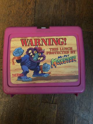 1986 My Pet Monster Lunchbox