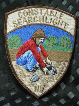 726 Nevada Searchlight Constable Patch - Clark County Low Population