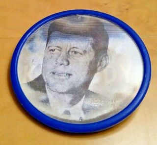 Vintage John F.  Kennedy Hologram Campaign Button - I’m for Kennedy 2