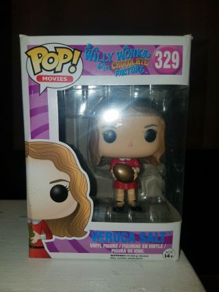 Funko Pop Veruca Salt 329 Willy Wonka And The Chocolate Factory Movies Vaulted