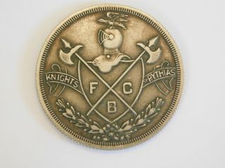 Knights Of Pythias Initiated Page Esquire Knight Medal
