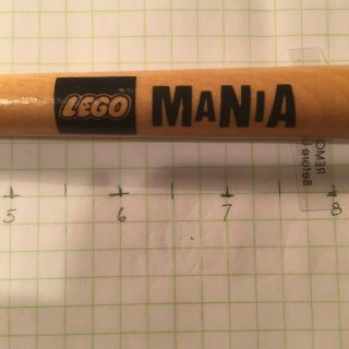Lego Mania Ballpoint Pen - Baseball Bat Highly Unusual