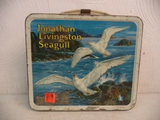 Vintage Jonathan Livingston Seagull Metal Lunchbox No Thermos